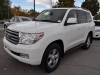 My Super white 2009 Toyota Land Cruiser 4 sale 