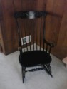 Selling Black - Federal Style Rocker