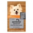 Sentinel Spectrum for Dogs - Protect Against Fleas, Heartworms  Intestinal Worms