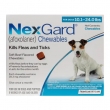 Nexgard Chewables for Medium Dogs 10.1-24 lbs Blue - Flea  Tick Protection