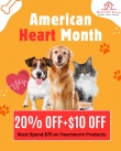 American Heart Month Sale � 20% Sitewide Discount + Extra $10 Off!