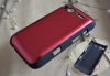 PC chromed aluminum metallic back cover case for iphone,HTC,Samsung