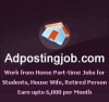 	Simple Ad Posting Jobs. Work 2 hrs daily. Part time Jobs